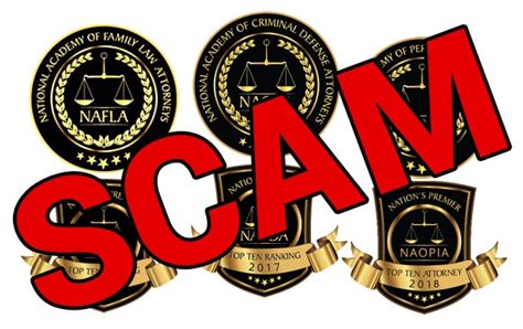 beware of fake attorney awards|lawyer awards real.